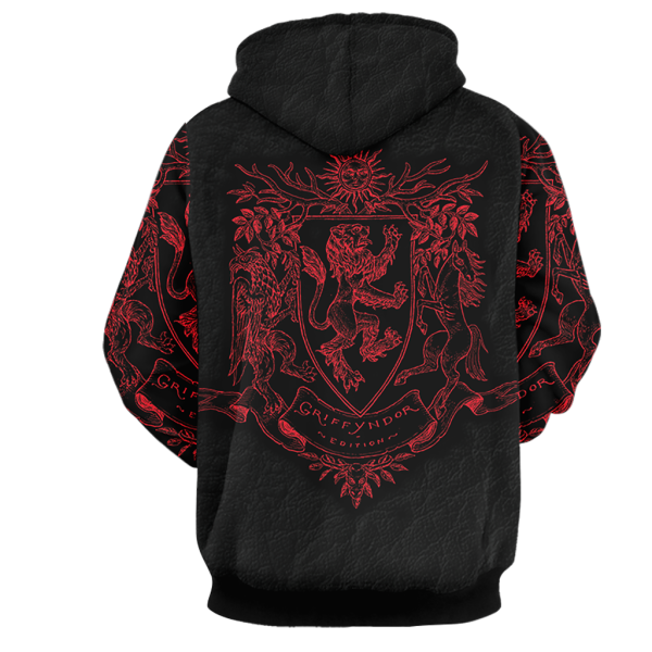 Gryffindor Edition Harry Potter 3D Hoodie