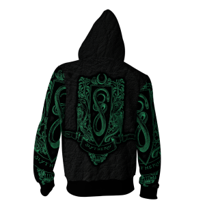 Slytherin Edition Harry Potter Zip Up Hoodie