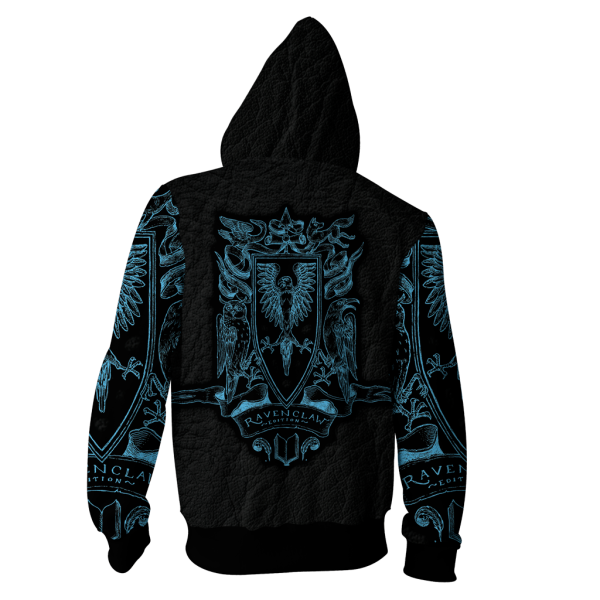 Ravenclaw Edition Harry Potter Zip Up Hoodie