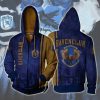 The Hogwarts Castle Ravenclaw Harry Potter Zip Up Hoodie