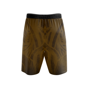 The Hufflepuff Badger Hogwarts Harry Potter Beach Short