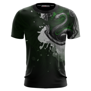 The Slytherin Snake Hogwarts Harry Potter Unisex 3D T-shirt