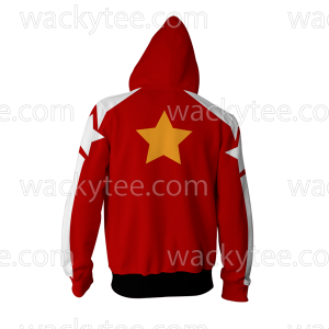 Tekken Slim Bob Cosplay Zip Up Hoodie Jacket