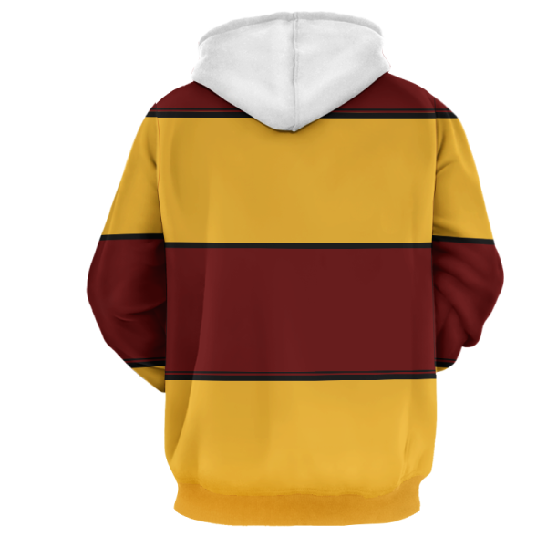 Striped Gryffindor Harry Potter New 3D Hoodie