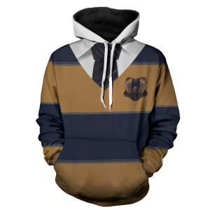 Striped Ravenclaw Harry Potter New 3D Hoodie