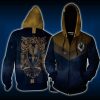 Ravenclaw Edition Harry Potter New Zip Up Hoodie