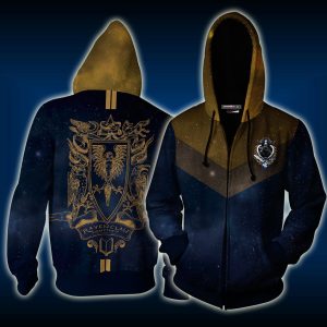 Ravenclaw Edition Harry Potter New Zip Up Hoodie