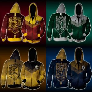 Hufflepuff Edition Harry Potter New Zip Up Hoodie