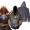 The Legend Of Zelda Ganondorf Cosplay Zip Up Hoodie Jacket