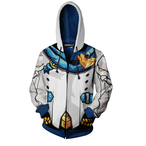 Elsword Chung DC Deadly Chaser Cosplay Zip Up Hoodie Jacket