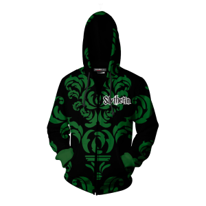 Cunning Like Slytherin Harry Potter New Collection Zip Up Hoodie