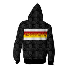 Gryffindor House Harry Potter Simple Style Zip Up Hoodie