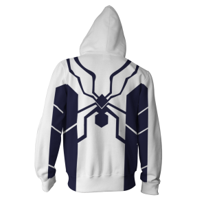 Future Foundation Spider-Man Suit Zip Up Hoodie Jacket