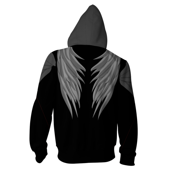 Katniss Everdeen The Hunger Games Black Suit Zip Up Hoodie Jacket