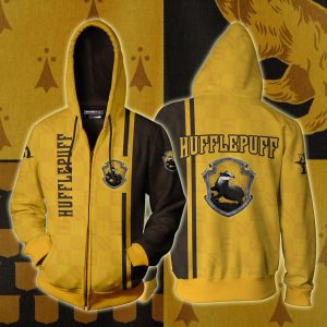 Proud To Be A Hufflepuff Zip Up Hoodie