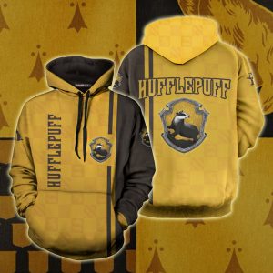 Proud To Be A Hufflepuff 3D Hoodie