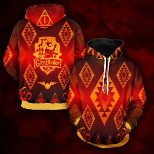 Hogwart Proud To Be A Gryffindor Harry Potter 3D Hoodie