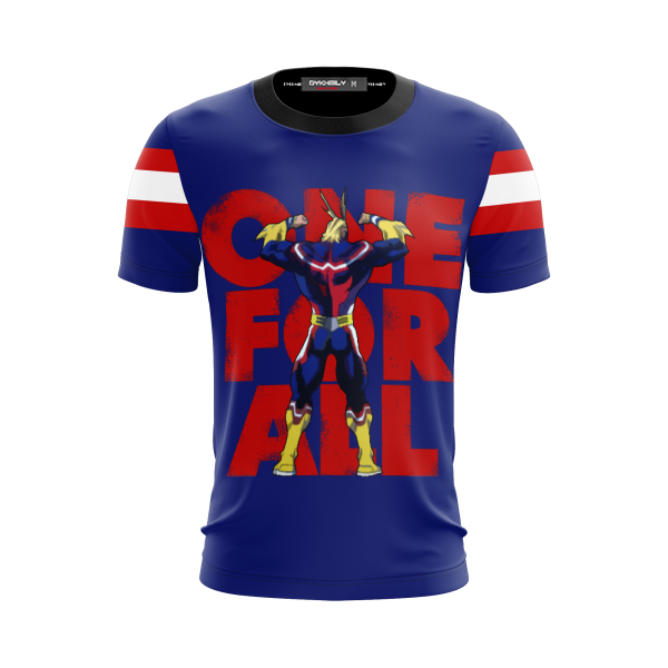 All Might One For All Unisex 3D T-shirt