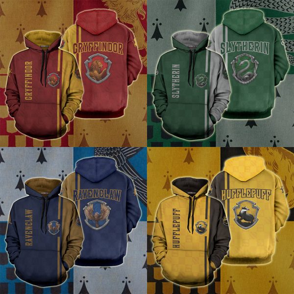 Proud To Be A Gryffindor Harry Potter 3D Hoodie