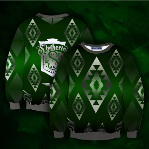 Hogwart Proud To Be A Slytherin Harry Potter 3D Sweater