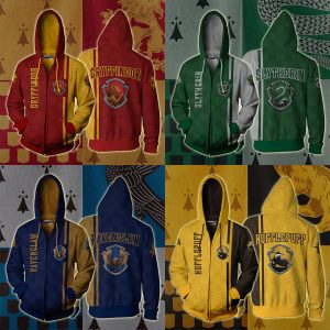 Proud To Be A Hufflepuff Zip Up Hoodie