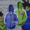 Dragon Ball SAB Vegeta And Goku Cosplay Zip Up Hoodie Jacket