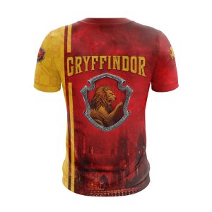 The Hogwarts Castle Gryffindor Harry Potter Unisex 3D T-shirt