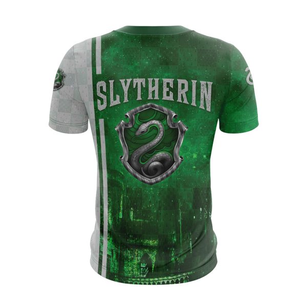 The Hogwarts Castle Slytherin Harry Potter Unisex 3D T-shirt