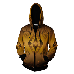 Hogwart Proud To Be A Hufflepuff Harry Potter Zip Up Hoodie