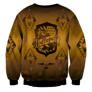 Hogwart Proud To Be A Hufflepuff Harry Potter 3D Sweater