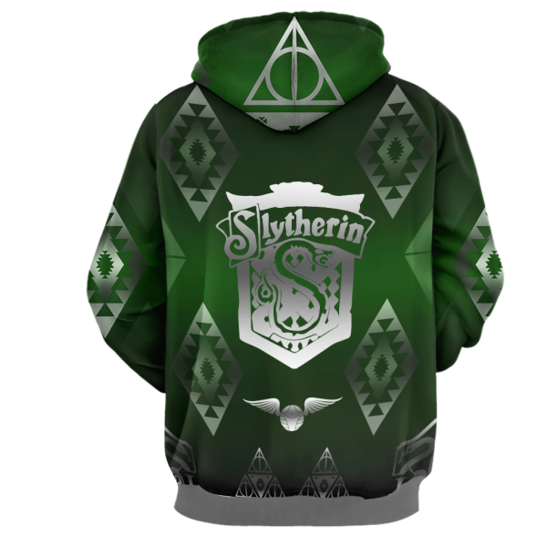 Hogwart Proud To Be A Slytherin Harry Potter 3D Hoodie