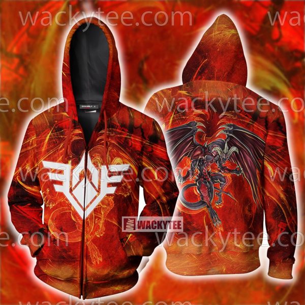 Yu-Gi-Oh! Red Dragon Archfiend Zip Up Hoodie