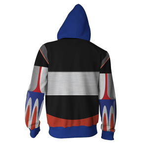 UFO Robot Grendizer Cosplay Zip Up Hoodie Jacket