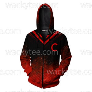 RWBY Cinder Fall Symbol Zip Up Hoodie