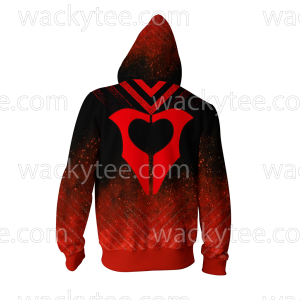 RWBY Cinder Fall Symbol Zip Up Hoodie