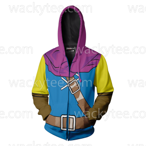 Erdrick Dragon Quest Cosplay Zip Up Hoodie Jacket