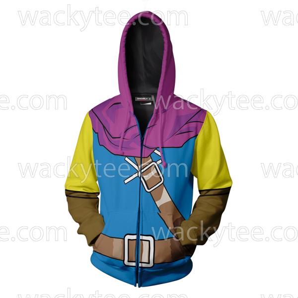 Erdrick Dragon Quest Cosplay Zip Up Hoodie Jacket