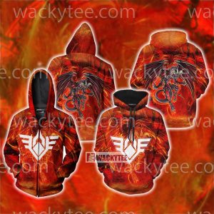 Yu-Gi-Oh! Red Dragon Archfiend 3D Hoodie