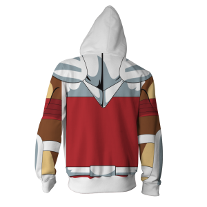 Pegasus Seiya Cosplay Zip Up Hoodie Jacket