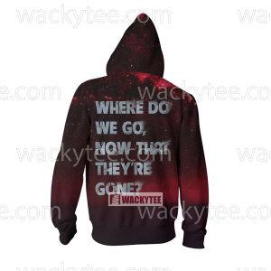 Where Do We Go Now That They're Gone Marvel Zip Up Hoodie Jacket