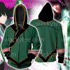 RWBY Team JNPR Lie Ren Cosplay Zip Up Hoodie