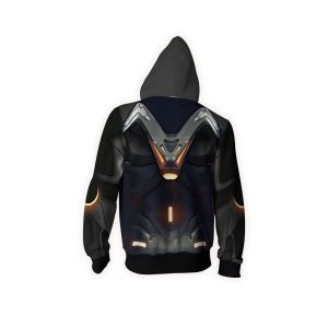 Fortnite Omega Cosplay Zip Up Hoodie Jacket