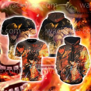 One Piece Portgas D. Ace 3D Hoodie