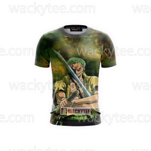 One Piece Roronoa Zoro 3D T-shirt