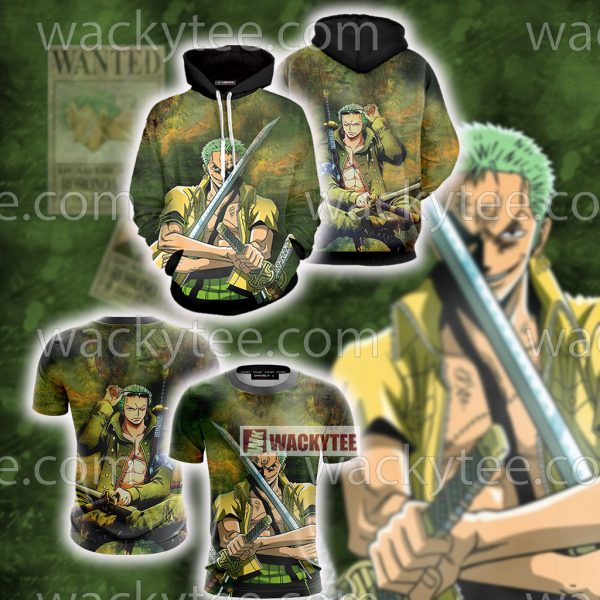 One Piece Roronoa Zoro 3D T-shirt