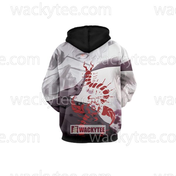 Tokyo Ghoul Sasaki Haise Quinx Kagune Tattoo Hoodie