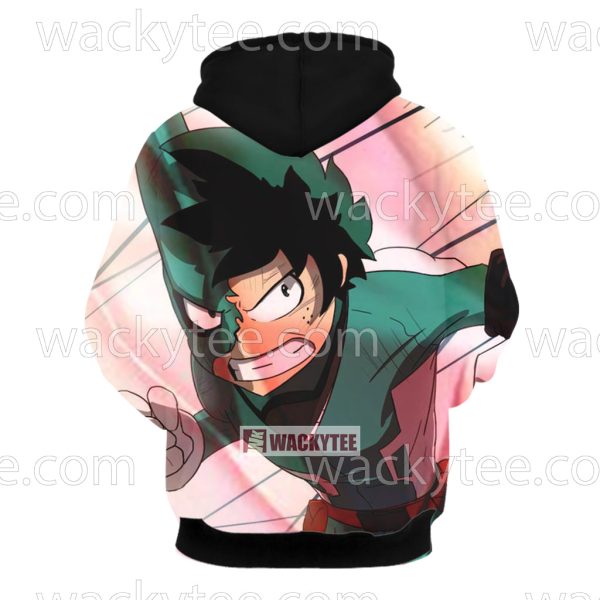 Boku No Hero Academia Izuku Midoriya 3D Hoodie