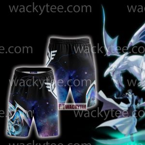 Yu Gi Oh! Blue-Eyes White Dragon Cosplay Beach Short