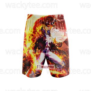 One Piece Sabo Beach Short