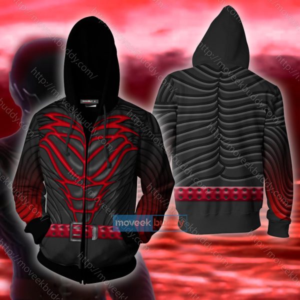 Kingdom Hearts Vanitas Cosplay 3D Zip Up Hoodie Jacket